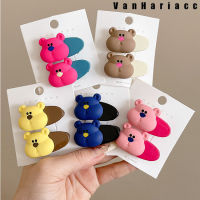 Cute Cartoon Bear Hair Clip for Girl