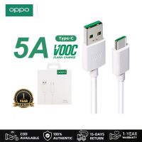 สำหรับสาย OPPO VOOC สายแฟลช4.0A 1.2M Type C สายข้อมูลสำหรับ K7 R17 K5 K3ค้นหา X2 Reno Ace Reno