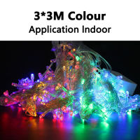 6*3M 600 Led curtain String Garland Christmas Fairy Light for Home Outdoor Holiday Decorative Wedding xmas Strip Party