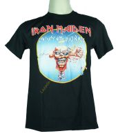 เสื้อวง IRON MAIDEN ร็อคในตำนาน อมตะ ไอเอิร์นเมเดน ไซส์ยุโรป PTD1560