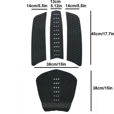 SUP Deck Traction Pad 6 Piece Premium EVA with Grip Surfboard Longboard Paddle Board 3M Back Glue Foot Pads Hot Quality New Sale