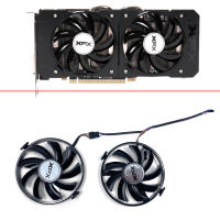 2ชิ้นพัดลมระบายความร้อน90มิลลิเมตร4Pin FDC10U12S9-C AMD R9 380 GPU พัดลมสำหรับ XFX Radeon XF x R9 380 x R7 350 360 370 grahics แฟนๆการ์ด