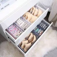 【CW】 1PC Hot Practical Organizer Storage Drawer Closet Organizers Divider Boxes Scarves Socks