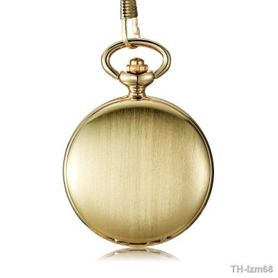 ⌚ นาฬิกา Classic Roman round table students flip pocket watch necklace