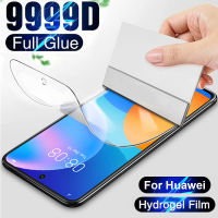 1pcs ฟิล์มนุ่ม HD ไฮโดรเจลฟิล์มส For Huawei Mate 50 40 30 20 P50 P40 P30 P20 Nova 11 11i 10 9 8 8i 7 7i 5T 3i Y90 Y70 Y61 Honor 50 8X Y9a Y7a Y7P Y6P Y5P Y9 Y7 Y9s Y6s