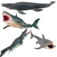 1ชิ้นบิ๊กไดโนเสาร์สมจริงตัวเลข Mosasaurus Megalodon ฉลามรุ่นทะเลสัตว์ชีวิตของเล่นสำหรับการเก็บพรรคโปรดปรานเด็กของขวัญ