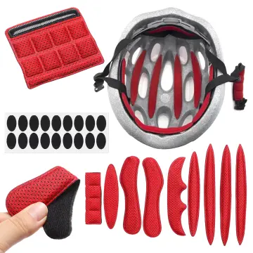 Helmet Padding, Motorcycle Helmet Accessories, Bike Helmet Pads  Replacement, Helmet Padding Kit 7PCS EVA High Foaming Protective Helmet  Lining Mats