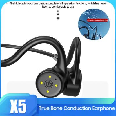 ZZOOI New Headphone Sport Running Swimming Waterproof Bluetooth-Compatible Headset X5 Wireless Earphone With Mic For Lenovo Sounder