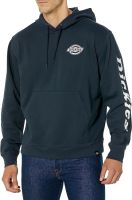 Dickies Mens Long Sleeve Logo Fleece Hoodie