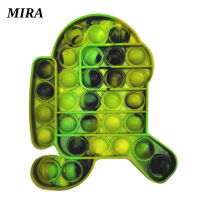 MIRA Pop Fidget Sensory ของเล่นสายรุ้งสี Push Bubble Antistress ของเล่นสำหรับผู้ใหญ่เด็กฆ่าเวลา