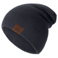 【YD】 Beanie Hat URGENTMAN Men   Warm Soft Knitted Plain