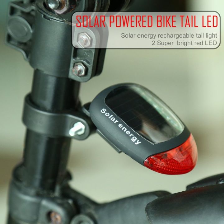 ผู้ขายที่ดีที่สุดพลังงานแสงอาทิตย์จักรยานจักรยาน-led-ขี่จักรยานหางด้านหลังแสงสีแดงโคมไฟไฟท้าย-w-หนีบ