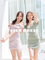 Tyler Dress31 Soft Grey พรี 14 วัน