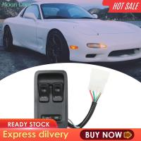 สวิตช์กระจกไฟฟ้าอะไหล่ FD1466350C Moon Loey สำหรับ RX-7 RX7 Mazda 1993-2002