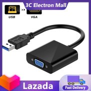 USB 3.0 to VGA Adapter USB to VGA Video Graphic Card Display External