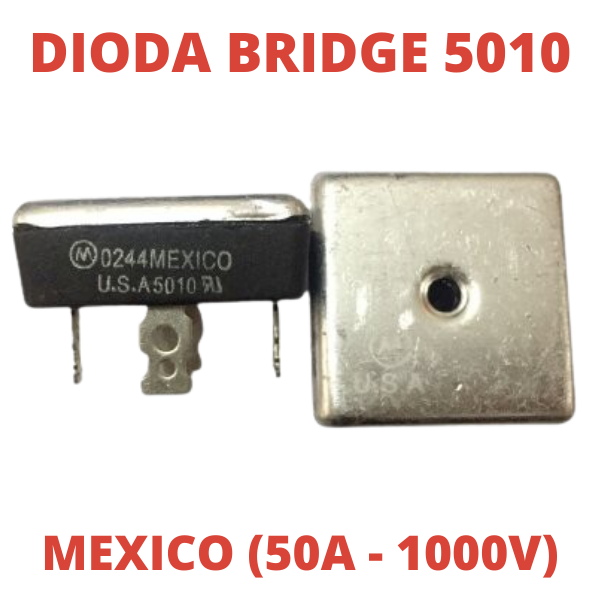 DIODE KIPROK 50A 5010 BRIDGE MEXICO 50 A 1000V DIODA Ac Dc JEMBATAN ...