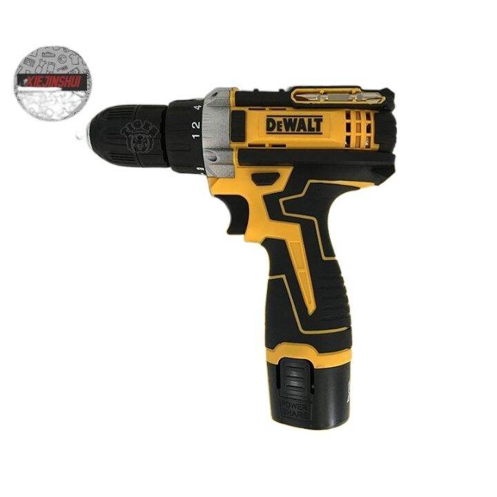 DeWALT 12V Brushless Battery Cordless Hammer Drill With 2 Lithium
