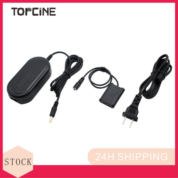 Topcine AC Power Supply Adapter + BX1 Dummy Battery Coupler Charger Kit