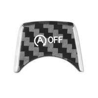 Real Carbon Fiber for F30 F31 F32 F33 Car Engine Start Stop Button Cover Sticker Trim Interior Accessories