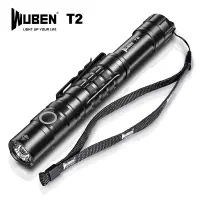 WUBEN ไฟฉายกล LED T2 550ลูเมน AA แบตเตอรี่ IP68ไฟฉายกล S สำหรับกรณีฉุกเฉินกลางแจ้ง