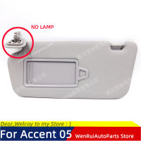 สำหรับ HYUNDAI ACCENT 2006-2007 Sun Visor สีเทา Sunshade Assembly Sunvisor Assy