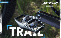 บันได Shimano รุ่น XTR , PD-M9120 , พร้อมคลีท , มีทับทิม บันไดเสือภูเขา Pedal