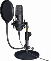 MAONO USB Microphone Kit 192KHZ/24BIT AU-A04T PC Condenser Podcast Streaming Cardioid Mic Plug &amp; Play for Computer, YouTube, Gaming Recording AU-A04T USB Microphone