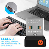 สำหรับ Logitech Keyboard Mouse Receiver Optical Anti-Interference Secure Connect 6อุปกรณ์15M ช่วง2.4GHz Wireless Dongle Receiver Unifying USB Adapter สำหรับเดสก์ท็อป USB Receiver Stable