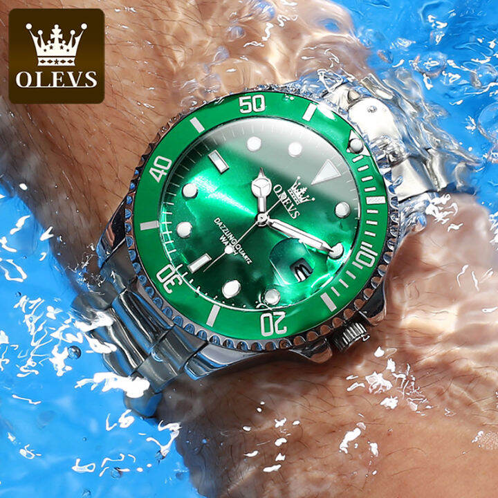 olevs-mens-quartz-นาฬิกาแบรนด์หรูธุรกิจกันน้ำ-luminous-large-dial-นาฬิกาข้อมือผู้ชายกีฬานาฬิกาสแตนเลส