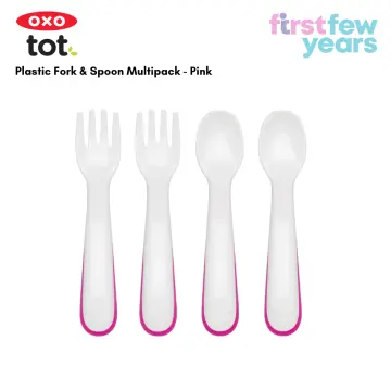 Hot Sale 3pcs/set Small Toddlers Utensils Plastic Baby Spoons Infant  Feeding Tool Heat Sensitive Kids Tableware