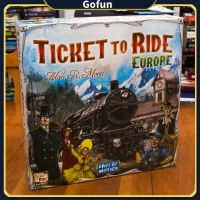 เกมการ์ดตั๋วเพื่อการขับขี่ Ticket To Ride - Europe Board Game