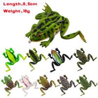 hot！【DT】 1 Pcs 6.5cm/19g Legged Frog Simulated Toad Catfish Bait Floating Carnivorous