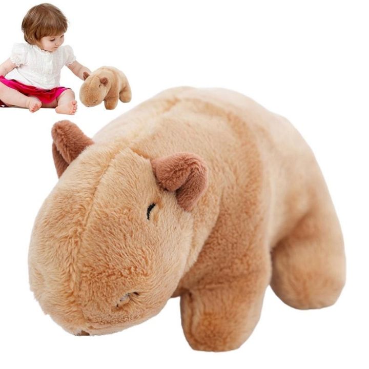 Children doll} Lovely Stuffed Capybara Plush Realistic Animals
