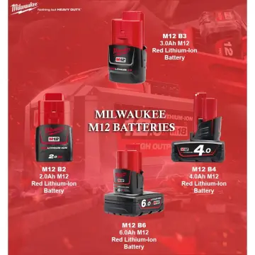 Milwaukee best sale m12 b6