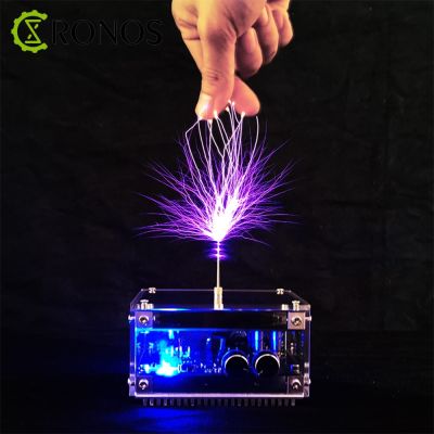 10CM Bluetooth Connection Music Tesla Coil High Frequency And Voltage Pulse Test Device /Touchable Lightning Christmas Gift