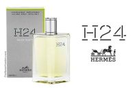 NEW!HERMES Hermes H24 Mens Eau De Toilette EDT 100mlเป็นน้ำหอมกลิ่นแรกที่แสดงถึงความเป็นชายร่วมสมัยดังที่ Hermès มองเห็น