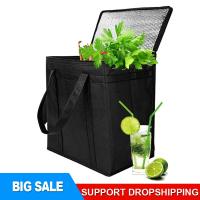 ◕✾♞ Hot Portable Fridge Bag Insulated Bag Lunch Box Thermal Cooler Bag Folding Fashion Picnic Travel Food Container Tote Bags Box