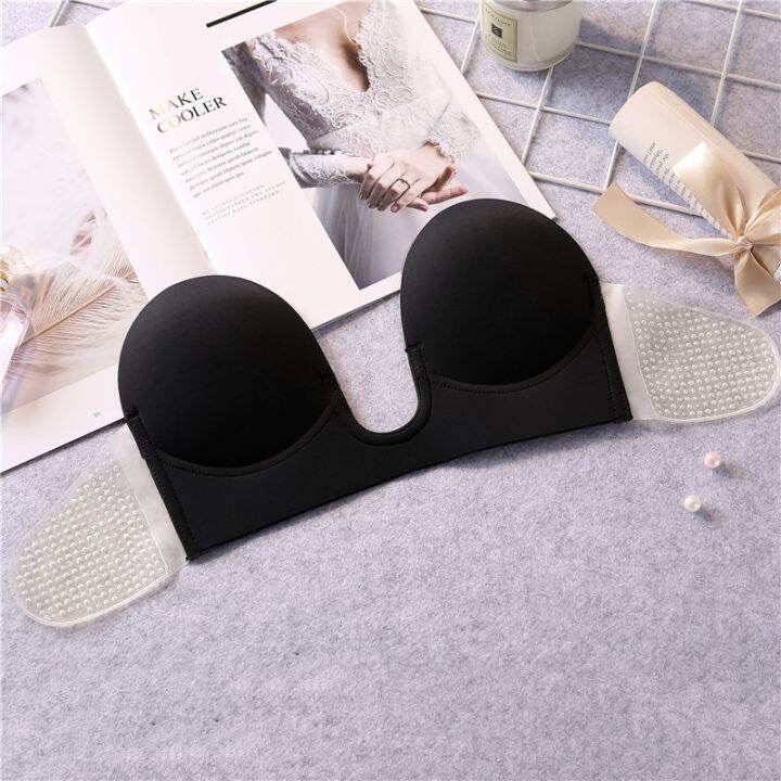 a-so-cute-ที่มองไม่เห็น-push-upstrapless-braswedding-party-sticky-self-adhesive-ซิลิโคน-brassiere-breathable-deep-uunderwear