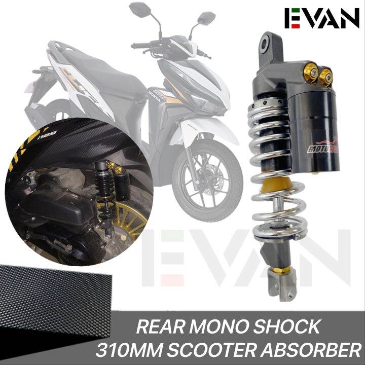 Scooter Rear Mono Shock 310mm Gas Absorber(Mio Beat Click Skydrive Fino ...