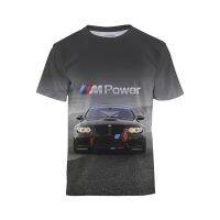 Kids Boys Cars BMW Logo Crew Neck T-Shirt Short Sleeve Daily Top (110CM-160CM)