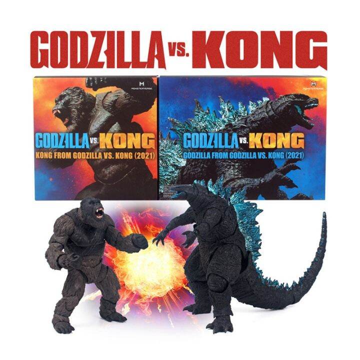 Neca Godzilla Vs Kong 2021 Movie Anime King Of The Monsters Kaiju Monsterverse Dinosaur 6432