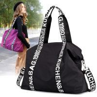 Single Shoulder Womens Messenger Bag Lightweight Nylon Handbag For Women Fashion Women Handbag Nylon Shoulder Bag Solid Color Ladies Tote Handbag Large Capacity Travel Bag For Women