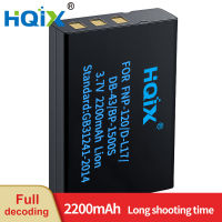 HQIX สำหรับ Aigo H100 AHD -S2t 20-Z35S 18-Z36C F10 F11 M603เครื่องชาร์จแบตเตอรี่ NP-120/B