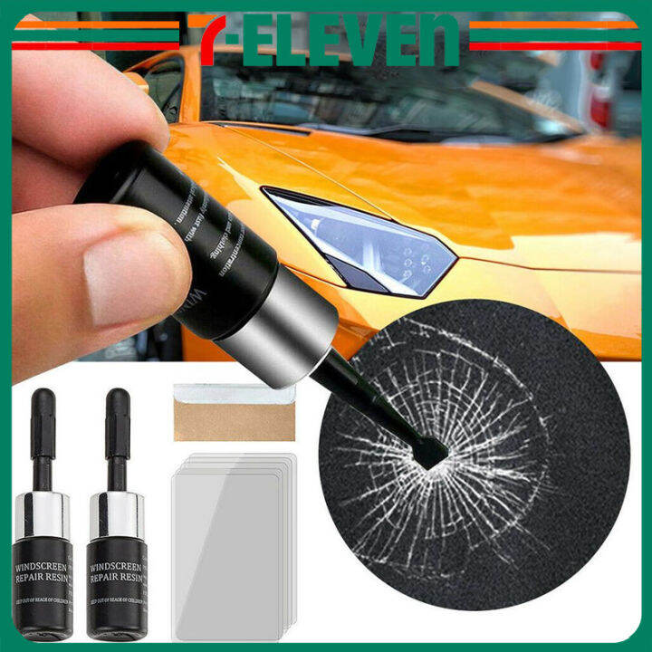 【7Eleven】Nano Car Glass Corrector Set Repairing Car Windscreen