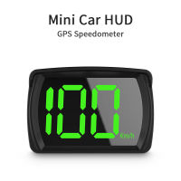 อุปกรณ์เสริมในรถยนต์ S Peedometer สำหรับรถยนต์รถบรรทุกรถบัส Plug And Play รถ HUD ดิจิตอล2.8นิ้วหัวหน้าขึ้นแสดงบิ๊กตัวอักษร GPS