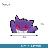 Stickers Pikachu Anime Cartoon Kawaii Personality Stickers Decorative Car Motorcycle Bumper Creative Waterproof Stickers