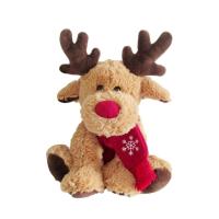 Christmas Elk Toy Plush Christmas Soft Stuffed Desktop Decorative Elk Soft Desktop Decorative Christmas Stuffed Elk Doll Toy astounding