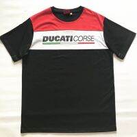 Ducati Summer Motorcycle Riding Short-Sleeved MOTOGP Racing Car T-shirt Pure Cotton Knight