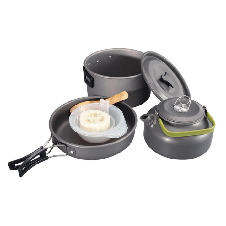 outdoor-camping-cookware-set-marching-utensils-tableware-cooking-stove-kit-travel-pan-hiking-picnic-camping-tools-for-2-3-person