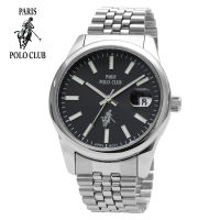 นาฬิกาข้อมือผู้ชาย PARIS Polo Club รุ่น PPC 230201 ขนาดตัวเรือน 36 มม. ตัวเรือน สาย Stainless steel